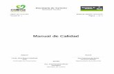 MC-12-01-001 Manual de calidad ver...Contribuir al mejoramiento integral de las condiciones de vida de los colimenses a través del fomento de infraestructura y servicios turísticos