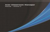 Acer Classroom Manager - elinfo.es · Acer Classroom Manager v2 4 Cualquier garantía implícita, incluyendo las garantías de calidad satisfactoria o idoneidad para un fin determinado