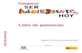Congreso Ser Adolescente Hoy - de Ciencias · 2009-11-14 · if each of them pointed to r eal, separate psychological r ealities, all applying to the same individual person. The hypothetical