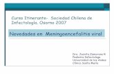 Curso Itinerante- Sociedad Chilena de Infectología. Osorno 2007 viral.pdf · Parásitos: toxoplasmosis, amebas de vida libre, triquinosis. ... 50 hasta la semana 5 de 2007 Desde