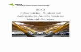 2013 Información Ambiental Aeropuerto Adolfo Suárez … AMBIENTAL 2013 Ed.12.pdfAeropuertos S.A. (en adelante Aena Aeropuertos) que inició su actividad el 8 de junio de 2011 conforme
