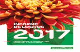 INFORME DE LOGROS - Asocolflores · 2019-10-29 · de los invernaderos de flores de corte, en La Sabana de Bogotá”. Con descripción y resultados de la herramienta desarrollada