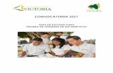 CONVOCATORIA 2017 - Fundación Victoria – Instituto ... · CONVOCATORIA 2017 - Fundación Victoria – Instituto Tecnológico Victoria 8 “Un mejor futuro para los jóvenes”