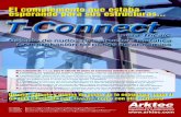 Hoja Tconnect oct12 - Arktecarktec.com/ES/Productos/Tricalc/PDF/Hoja_Tconnect.pdfPueden utilizarse placas de terminación para las vigas, y en el caso de vigas de inercia variable