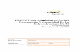 PRC-DTI-001 Administración Del Desempeño Y Capacidad De ...Administracion... · Procedimiento PRC-DTI-001 Administración del Desempeño y Capacidad de la Infraestructura de TI