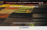 CUADERNOS DE CIENCIAS POLÍTICAS...aborda de manera independiente, pero interconectada, los problemas centrales tanto de la teoría política Moderna como de la contemporánea. Cuadernos