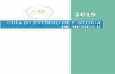 GUÍA DE ESTUDIO DE HISTORIA DE MÉXICO IIliceocorregidora.mx/wp-content/uploads/2019/11/HISTORIA-DE-MEXICO-II.pdfBLOQUE I. DESCRIBE LAS IDEOLOGÍAS QUE FORMARON A MÉXICO COMO ESTADO/NACIÓN.