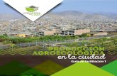 Guía de facilitación 1 - Agricultura en Lima...Producción Agroecológica en la ciudadGuía de facilitación 1 / Presentación La ciudad de Lima es la segunda ciudad más grande