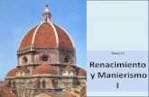 Tema 11 Renacimiento y Manierismodolores.eira.es/wp-content/uploads/2018/01/RENACIMIENTO... · 2018-01-11 · El Hombre de Vitruvio es un famoso dibujo acompañado de notas anatómicas