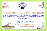 Presentación de PowerPoint · de exigir a los trabajadores una certificación como manipuladores de alimentos Necesitamos que se siga fortaleciendo la marca Perú. Es necesario sensibilizar
