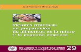 MEJORES PRÁCTICAS · 2019-02-19 · Mejores prácticas en preparación de alimentos en la micro y la pequeña empresa mArco teórIco Legislación sobre inocuidad en alimentos El