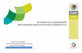 Acciones de Cooperacion Norteamericana en Eficiencia ... · Dirección General de Asuntos Internacionales CONTENIDO 1. Objetivos y Programas de Eficiencia Energética en México 2.
