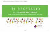 RECETARIO alimentación sostenible 2017 v3 Maquetación 1otroconsumoposible.es/publicacion/recetario.pdf · Esperemos que disfrutéis del recetario y que os animéis a probar estas