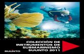 El buceo en Canarias - COLECCIÓN DE INSTRUMENTOS DE …diveland.es/eventos/aqualung buceo canarias... · 2011-04-05 · po rellenas de líquido en 1936 hasta la actualidad, los productos