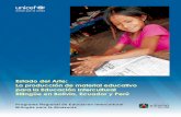 La producción de material educativo para la Educación … · 2015-08-14 · 7 Estado del Arte: La Producción de Material Educativo para la Educación Intercultural Bilingüe en