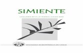 65º CONGRESO ANUAL DE LA SOCIEDAD AGRONÓMICA DE CHILE1-2)_2017.pdf · II Simiente 87(1-2): I-IV; 2017 Enero-Junio 2017 NORMAS DE PUBLICACIÓN SIMIENTE es el órgano oficial de difusión