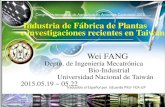 Industria de Fábrica de Plantas e investigaciones recientes en … · 2017-04-26 · FPLA para cultivo de tejidos y producción de plantas de semi-llero de Phalaenopsis con luz movible