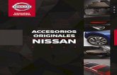 Catálogo Nissan Accesorios Originales · 2020-03-05 · Alarma y cierre centralizado 1 ˜ 1,230 4,900* 3,590 3,790 520 1,050 1,050 650 375 299 1,800* Rack portabicicletas de toldo