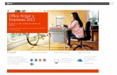 Office Hogar y Empresas 2013 - Unicomcaracterísticas de alineación, combinación de colores y otras herramientas de diseño de PowerPoint. Dibuje o tome notas con un mouse, teclado,