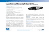 Cámarfa de red Sarix de la Serie IXS0 - CCTV CENTER S.L. · filtro de corte de IR mecánico que aumenta la sensibilidad de la cámara en instalaciones con baja iluminación. ...