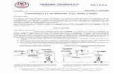 Controladores de Presión Tipo 4150 y 4160 - SATESAsatesa.com.ar/pdf/controladores-de-presion/modelo-4150... · 2012-04-23 · 10) Para asegurarse de que se han obtenido las regulaciones