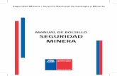 MANUAL DE BOLSILLO SEGURIDAD MINERA · Funciones del SERNAGEOMIN en Seguridad Minera * Fiscalización: fiscalizamos que las faenas mineras cuenten con las condiciones de seguridad