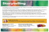 Storytelling - Step Up CreateStorytelling es una parte importante de nuestra humanidad: intercambiamos, inspiramos y nos presentamos con historias… En el taller de Storytelling de