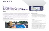 Plataforma de prueba de red compacta MTS-6000A · La plataforma de prueba modular altamente integrada de Viavi Solutions MTS-6000A (V2) puede utilizarse durante todas las fases del