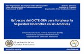 Foro Regional para las Américas sobre …...Esfuerzos del CICTE‐OEA para fortalecer la Seguridad Cibernética en las Américas Comité Interamericano contra el Terrorismo (CICTE)
