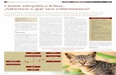 48 EN PORTADA / PATOLOGÍA DEL APARATO URINARIO Cistitis … · 2017-08-04 · 153 48 EN PORTADA / PATOLOGÍA DEL APARATO URINARIO Cistitis idiopática felina: ¿Sabemos a qué nos