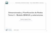Dimensionado y Planificación de Redes Tema 4 –Modelo M/M/S ... · Dimensionado y Planificación de Redes – Tema 4: Modelo M/M/S/S y extensiones Introducción La fórmula de Erlang-B
