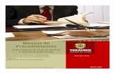 Manual de Procedimientos - Veracruz...Manual de Procedimientos Departamento de Flujo de Efectivo y Control de Información Secretaría de Finanzas y Planeación Subsecretaría de Finanzas