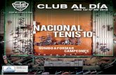 ALMUERZO ANUAL DE HONOR JURASSIC PARK CLUB AL DÍA Nº58.pdf · El día miércoles 28 de noviembre arrancó la competencia nacional de iniciación “Tenis 10”. Este ... sentidas