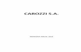 Carozzi Memoria 2016bolsadesantiago.com/Noticiascibe/avisos generales... · Lo anterior ha hecho de Carozzi una empresa querida por sus trabajadores y en la cual confían. Prueba