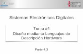 Sistemas Electrónicos Digitales 4.3 SINTAXIS VHDL.pdfSistemas Electrónicos Digitales ... Sintaxis de VHDL. •4.4 Codificación de circuitos lógicos en VHDL. •4.5 Módulos IP.
