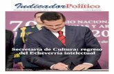 Secretaría de Cultura: regreso del Echeverría intelectualindicadorpolitico.mx/images/indicador-pdf/2015/I-12/IP-2015-12-18.pdf · y Montesquieu, en el sexenio de Echeve-rría se