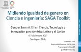 Midiendo igualdad de genero en Ciencia e Ingeniería: SAGA Toolkit · 2017-12-14 · 4.6 Fomentar el equilibrio de género en los cargos directivos en C&I (tanto en cargos de toma