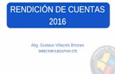 RENDICIÓN DE CUENTAS 2016 - Gobsecure.comisiontransito.gob.ec/archivos/rendicion_cuentas_2016/matriz.pdf · contó con la participación de varias celebridades y un grupo de fanáticos