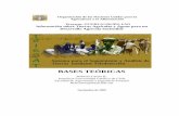 BASES TEÓRICAS - INIAbiblioteca.inia.cl/medios/transferencia/tallersa... · Proyecto: GCP/RLA/126/JPN, FAO Información sobre Tierras Agrícolas y Aguas para un Desarrollo Agrícola