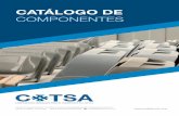 CATÁLOGO DE - COTSAcotsa.com.mx/COTSA_2018.pdf · de plástico reforzado con ﬁbra de vidrio a través del proceso de inyección de resina en moldes cerrados (RTM). Utilizamos la