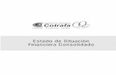 Estado de Situación Financiera Consolidado...- 140 - Cooperativa Financiera Cotrafa Estado del Resultado Integral Consolidado del 1 de enero al 31 de diciembre de 2016 y 2015 (Cifras