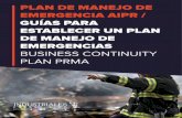 Guia de Respuestas de Emergencia Compindustrialespr.org/wp-content/uploads/2019/08/Guia-de-Respuestas-de-Emergencia...Nuestro contacto principal del sector privado es Alexander pazo