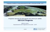Programa nacional de observación de la Tierra por …eshorizonte2020.cdti.es/recursos/doc/Programas/...2) El sistema español de observación de la Tierra es la principal línea de