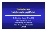 Métodos de Inteligencia Artificialesucar/Clases-MetIA/MetIA-03.pdf• Identificación y definición del problema • Identificación del criterio de evaluación • Generación de
