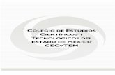 COLEGIO DE ESTUDIOS CIENTÍFICOS Y TECNOLÓGICOS DEL …transparenciafiscal.edomex.gob.mx/.../cuenta-publica-2007/TomoII/CECyTEM.pdf · III. Reforzar el proceso enseñanza-aprendizaje