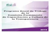 Programa Anual de Trabajo de la Comisión Permanente de ...inicio.ifai.org.mx/Ms_Transparencia/ComPerm/PlanDeTrabajo... · Comisionado Oscar Mauricio Guerra Ford, Integrante José