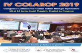 IV COLAROP 2019 · Panamá IV COLAROP 2019 Congreso Latinoamericano sobre Riesgo Operativo 12 al 14 Junio, Hotel Marriott, Ciudad de Panamá Basado en buenas prácticas de gestión