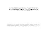 HISTORIA DEL PARTIDO COMUNISTA DE ESPAÑAnuevo tipo creada por la revolución popular en el período de 1936-39. Monarquía, República, revolución popular, guerra civil, contrarrevolución
