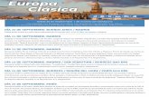 Europa Europa Clásica Clásica - Pezzati Viajes EUROPA... · 2019-05-10 · El operador del programa se reserva el derecho de alterar horarios, los puntos visitados y/o el orden