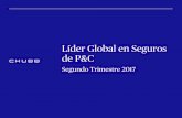 Líder Global en Seguros de P&C...• Chubb Seguros se estableció en México en 1993. • En el 2012, compra ABA seguros y Fianzas Monterrey, compañías mexicanas que aportan a …